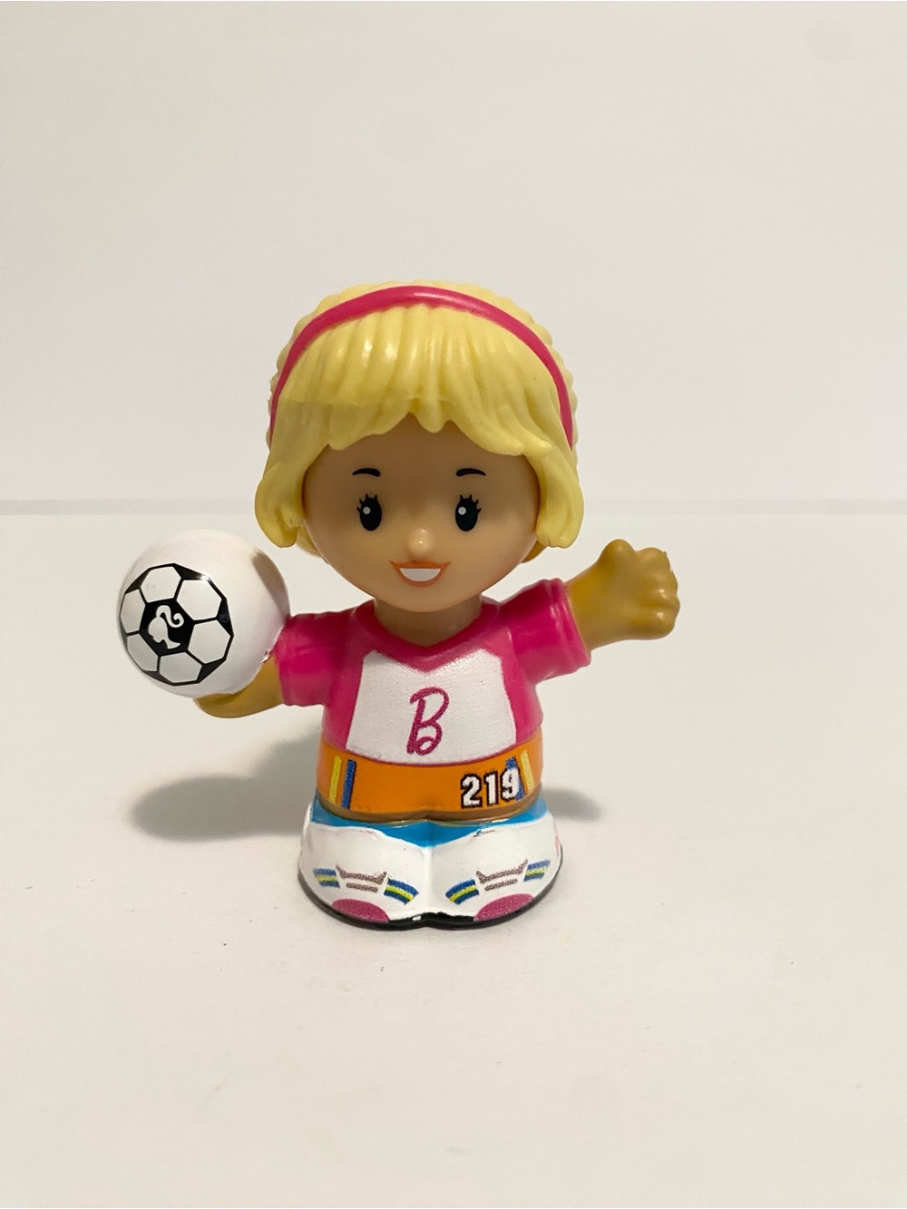 Little People Soccer Player Barbie Figure Fisher Price Playset Doll 4/$20 🛑